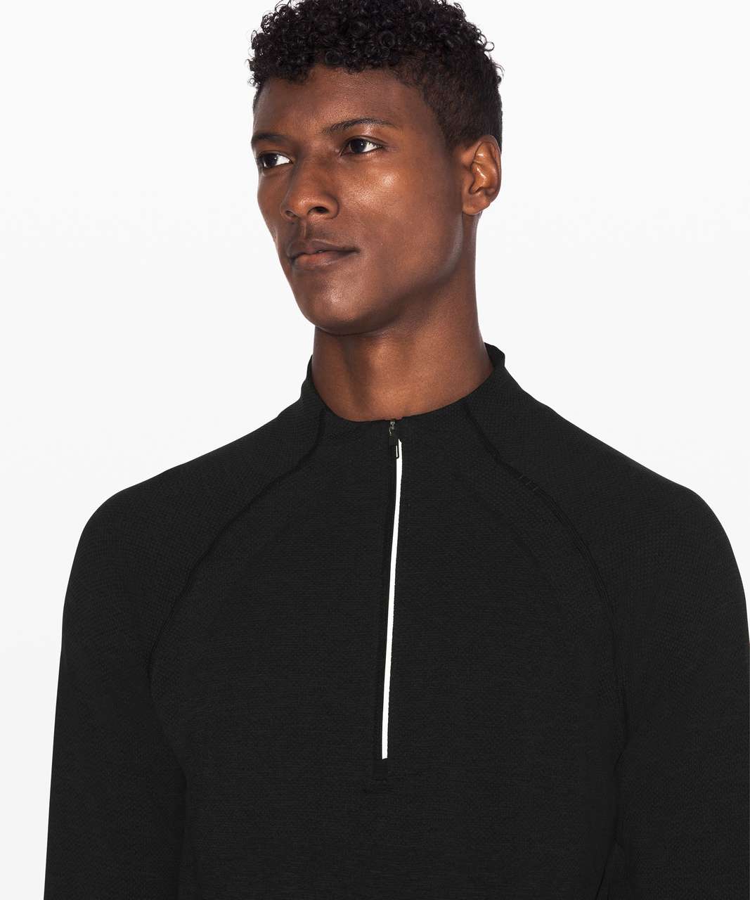 Lululemon Metal Vent Tech 1/2 Zip 2.0 - Deep Coal / Black (First ...