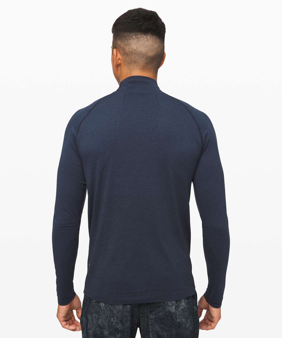 Lululemon Metal Vent Tech 1/2 Zip 2.0 - Mineral Blue / True Navy (First Release)