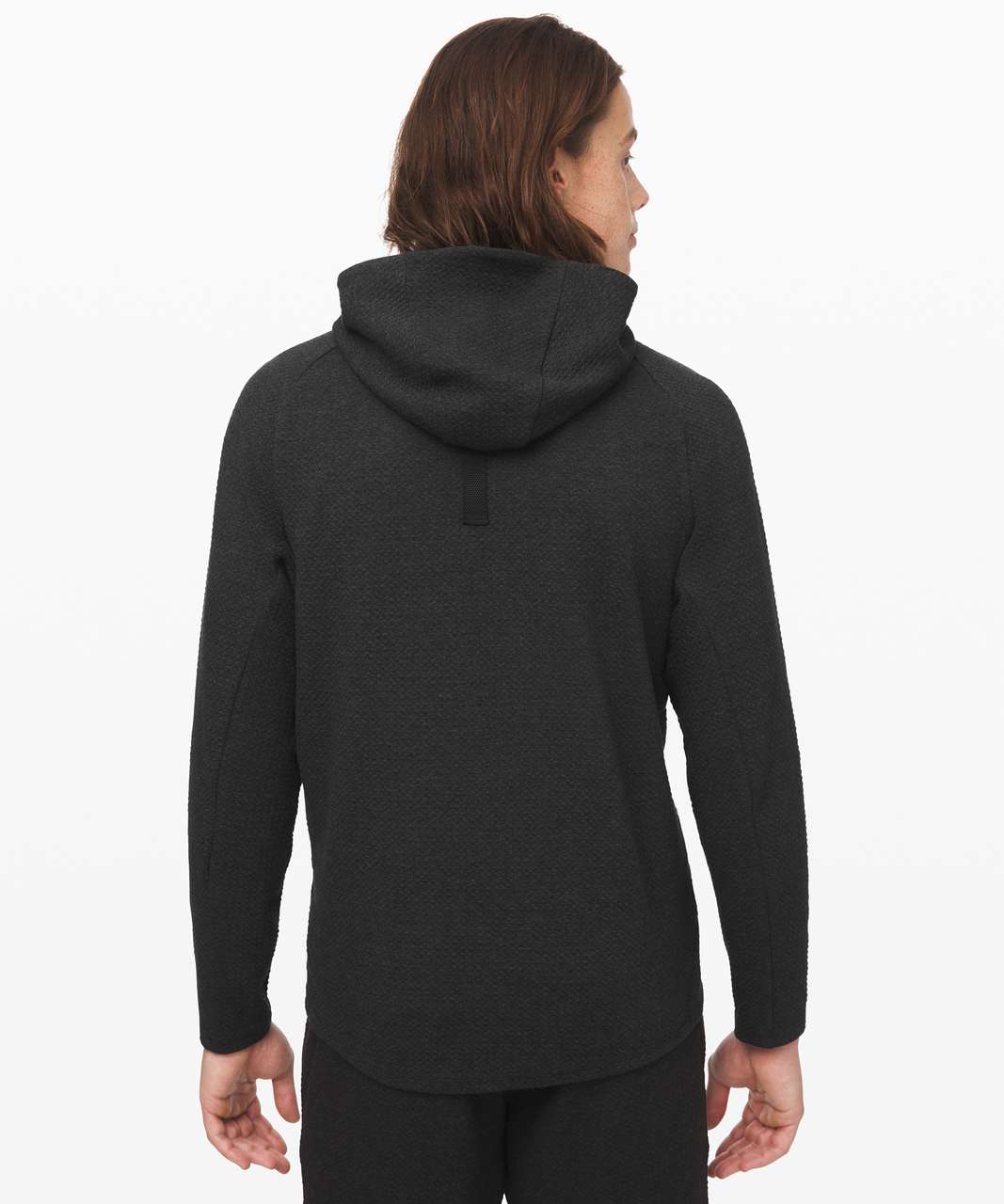 Lululemon At Ease Hoodie - Heathered Black / Black - lulu fanatics