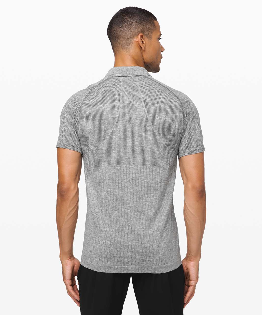 Lululemon Metal Vent Tech Polo 2.0 - Slate / White (First Release)