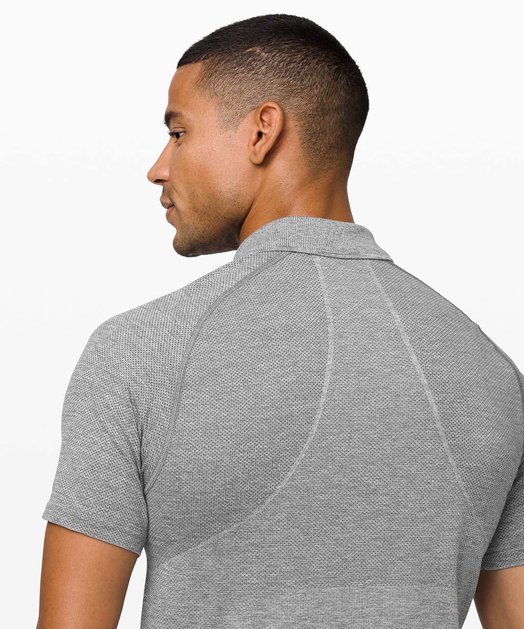 Lululemon Metal Vent Tech Polo 2.0 - Slate / White (First Release)