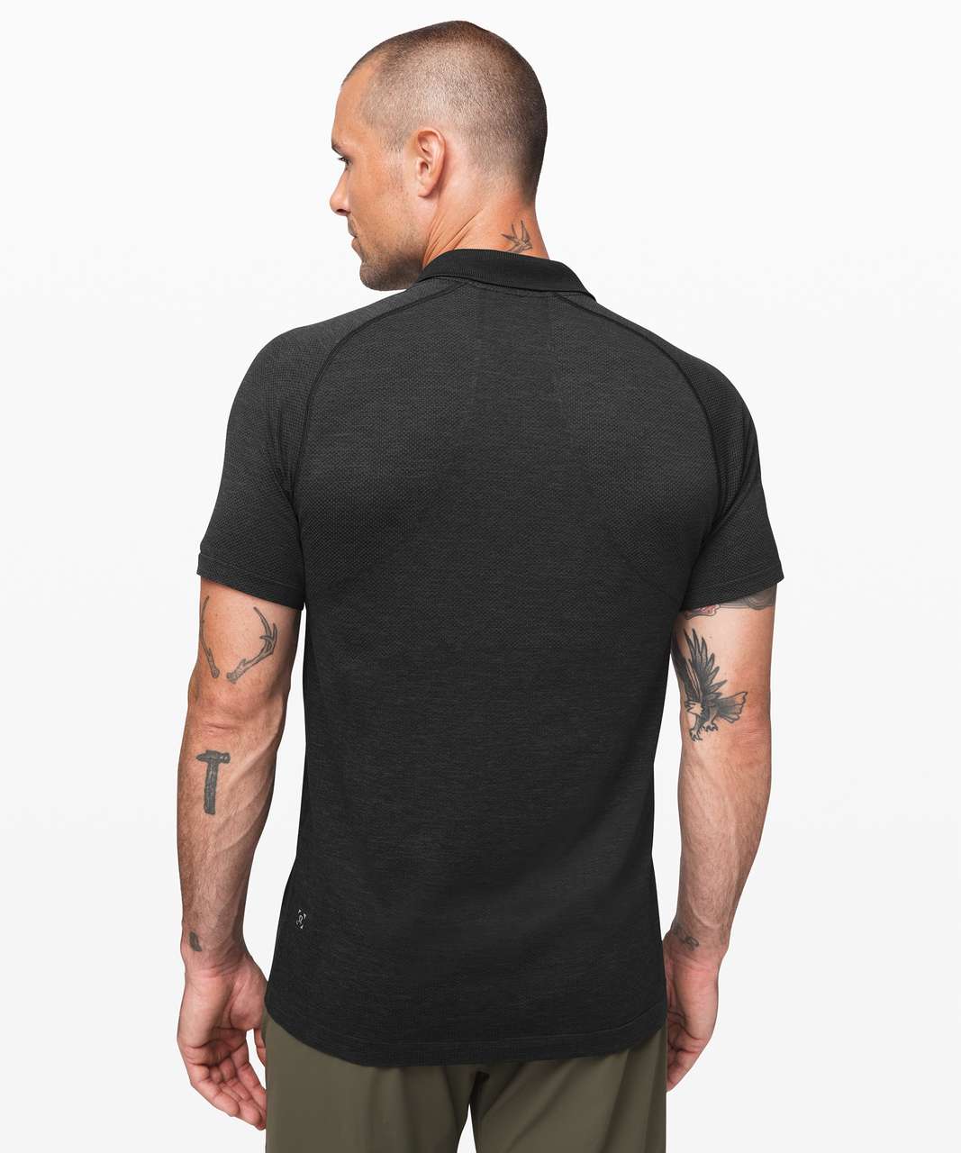 Lululemon Metal Vent Tech Polo 2.0 - Deep Coal / Black (First Release)