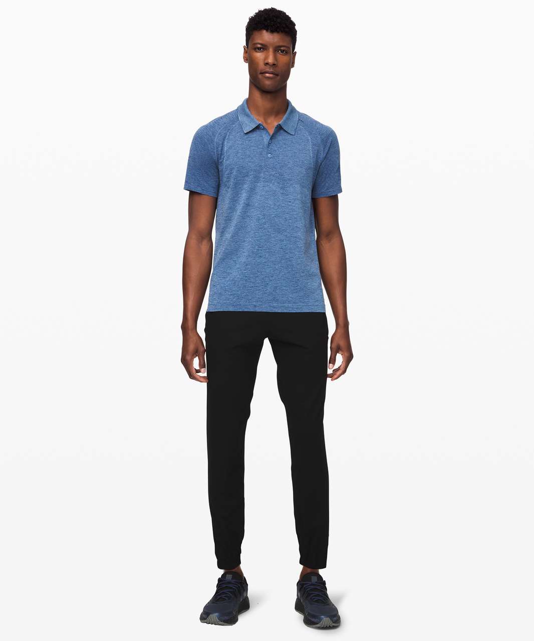 Lululemon Metal Vent Tech Polo 2.0 - Midnight Shadow / Tempest Blue (First Release)