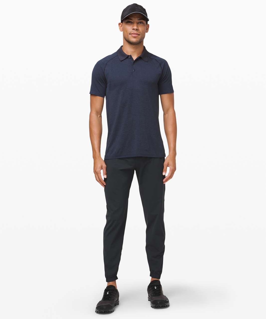 Lululemon Metal Vent Tech Polo 2.0 - Mineral Blue / True Navy (First Release)