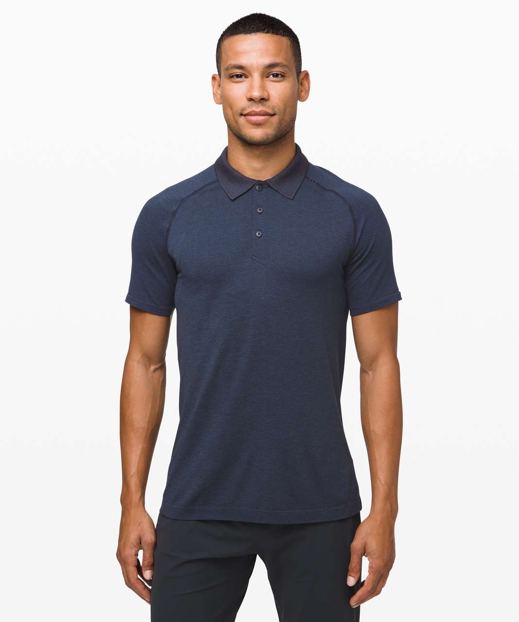 Lululemon Metal Vent Tech Polo 2.0 - Mineral Blue / True Navy (First Release)