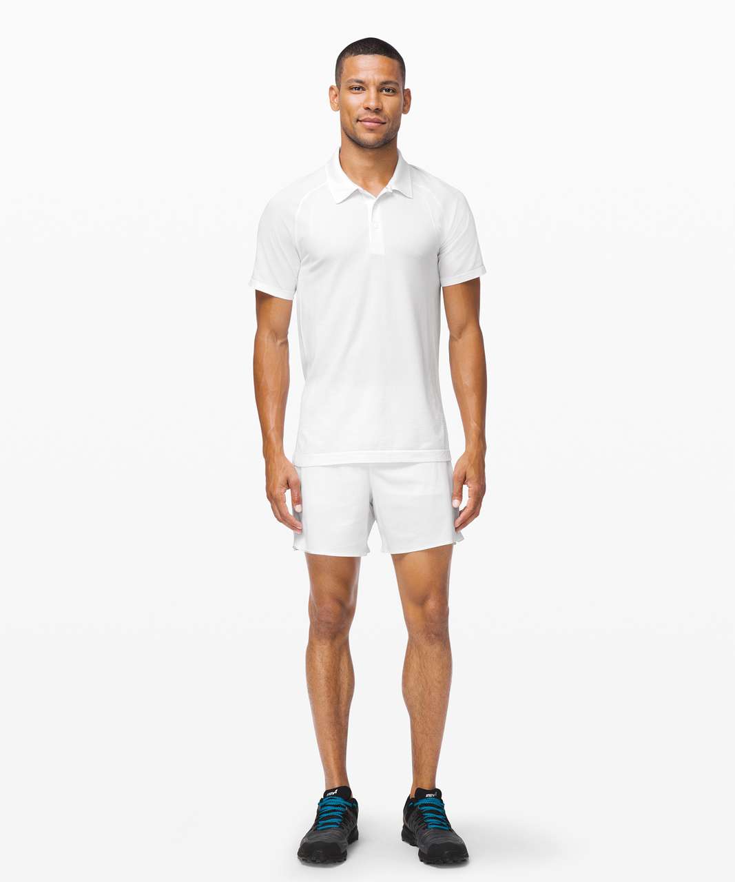 Lululemon Metal Vent Tech Polo 2.0 - White / White