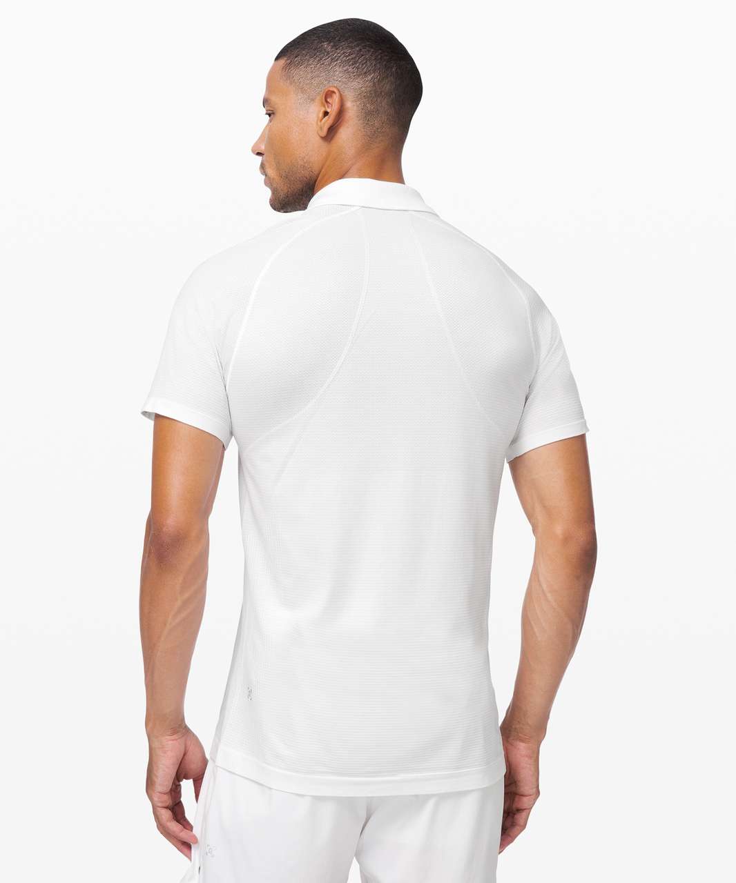 Lululemon Metal Vent Tech Polo 2.0 - White / White - lulu fanatics