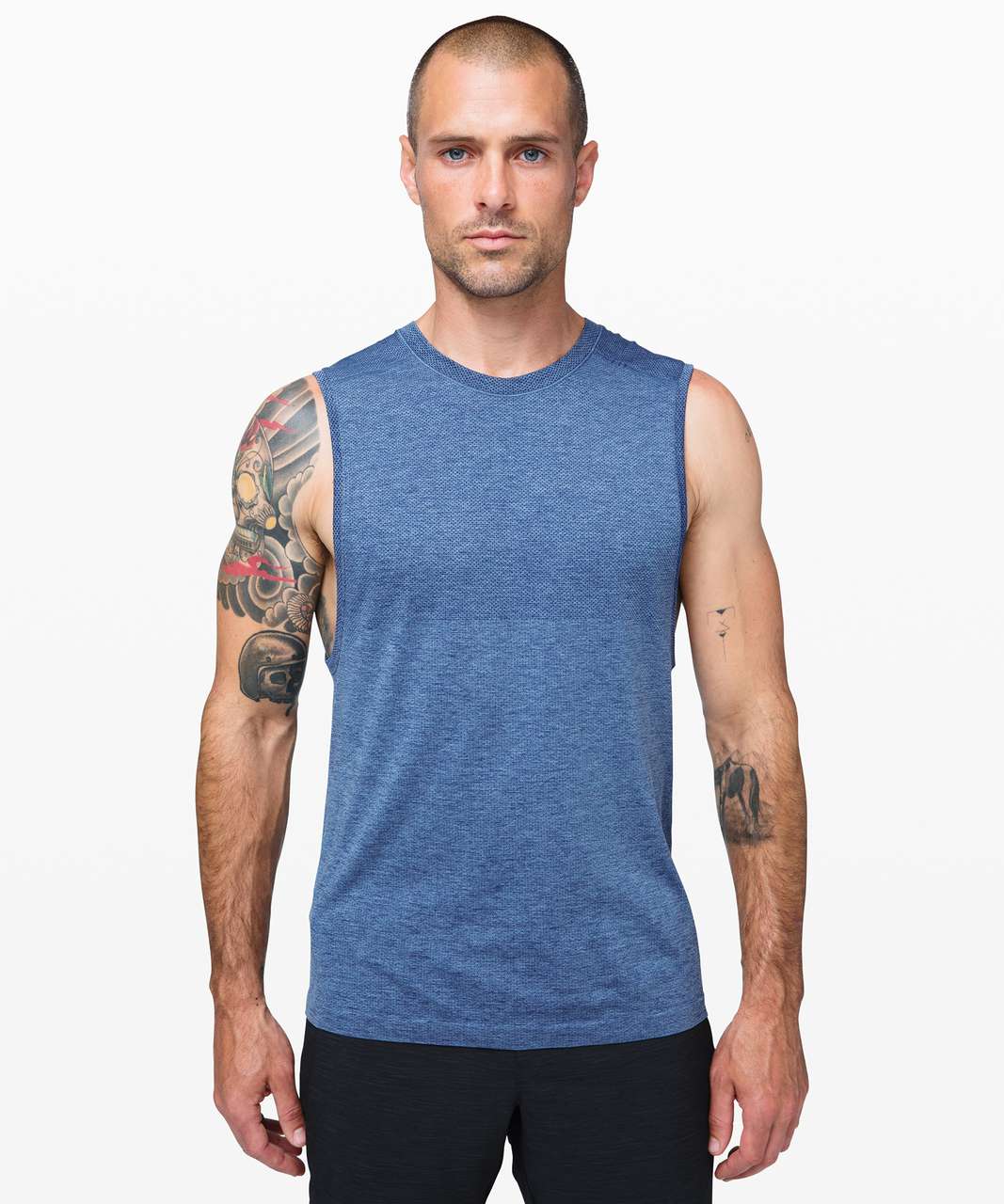 Lululemon Metal Vent Tech Sleeveless 2.0 - Midnight Shadow / Tempest Blue (First Release)