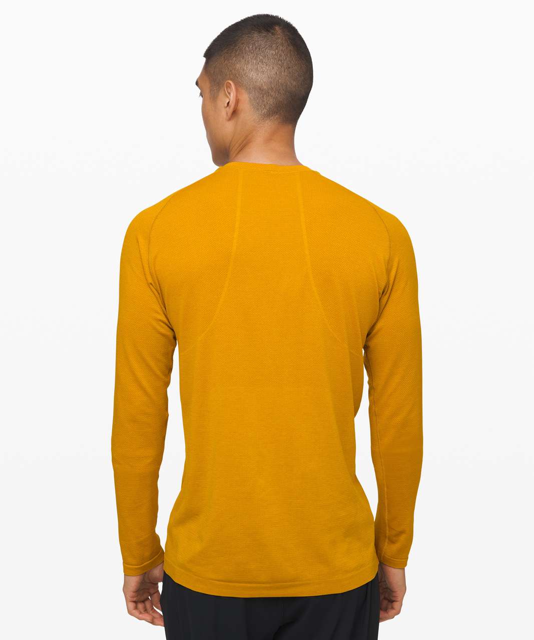 Lululemon Metal Vent Tech Long Sleeve 2.0 - Fools Gold / Honeycomb ...