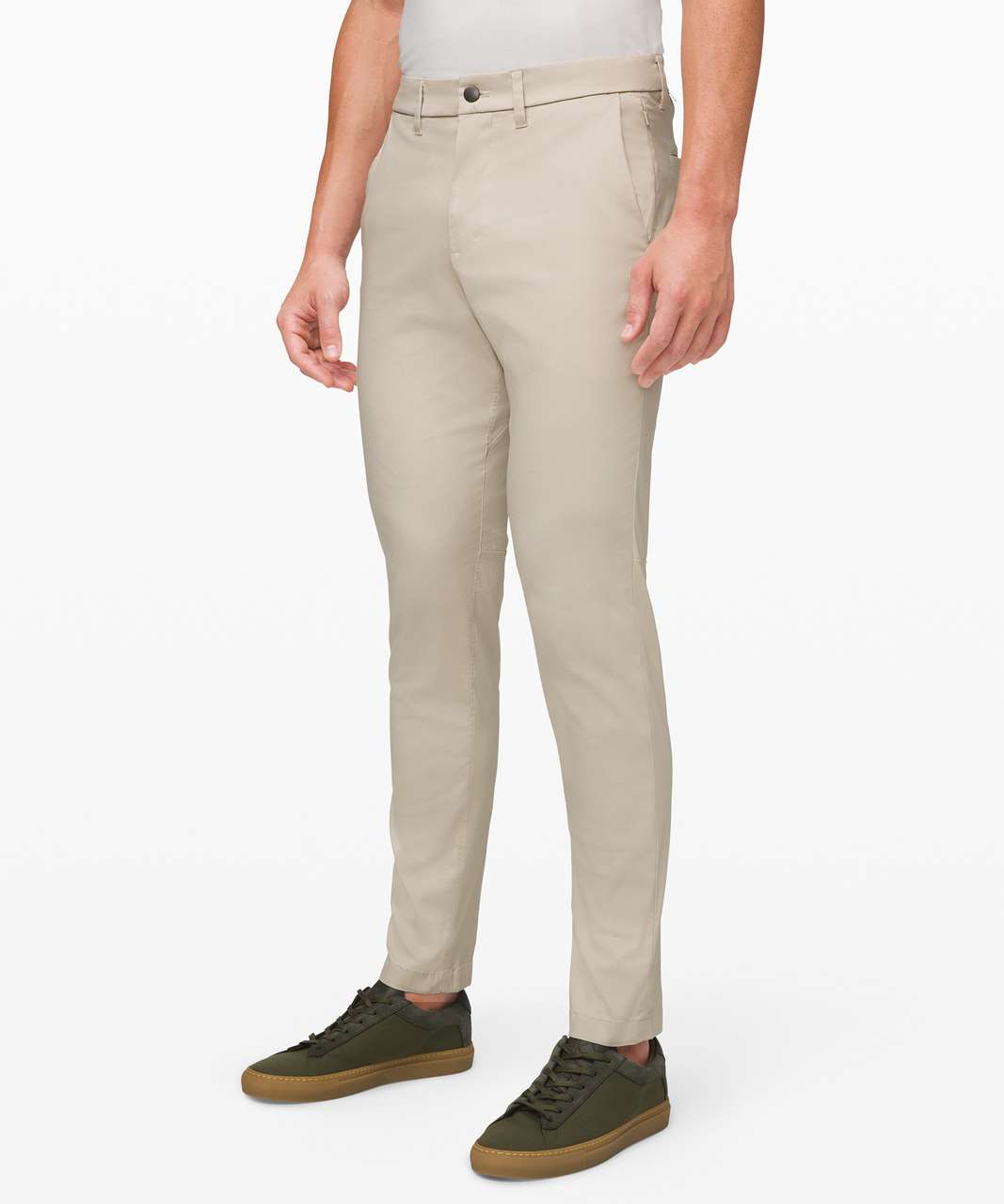 Lululemon Commission Pant Slim *Swift Cotton 34 - Birch Beige - lulu  fanatics