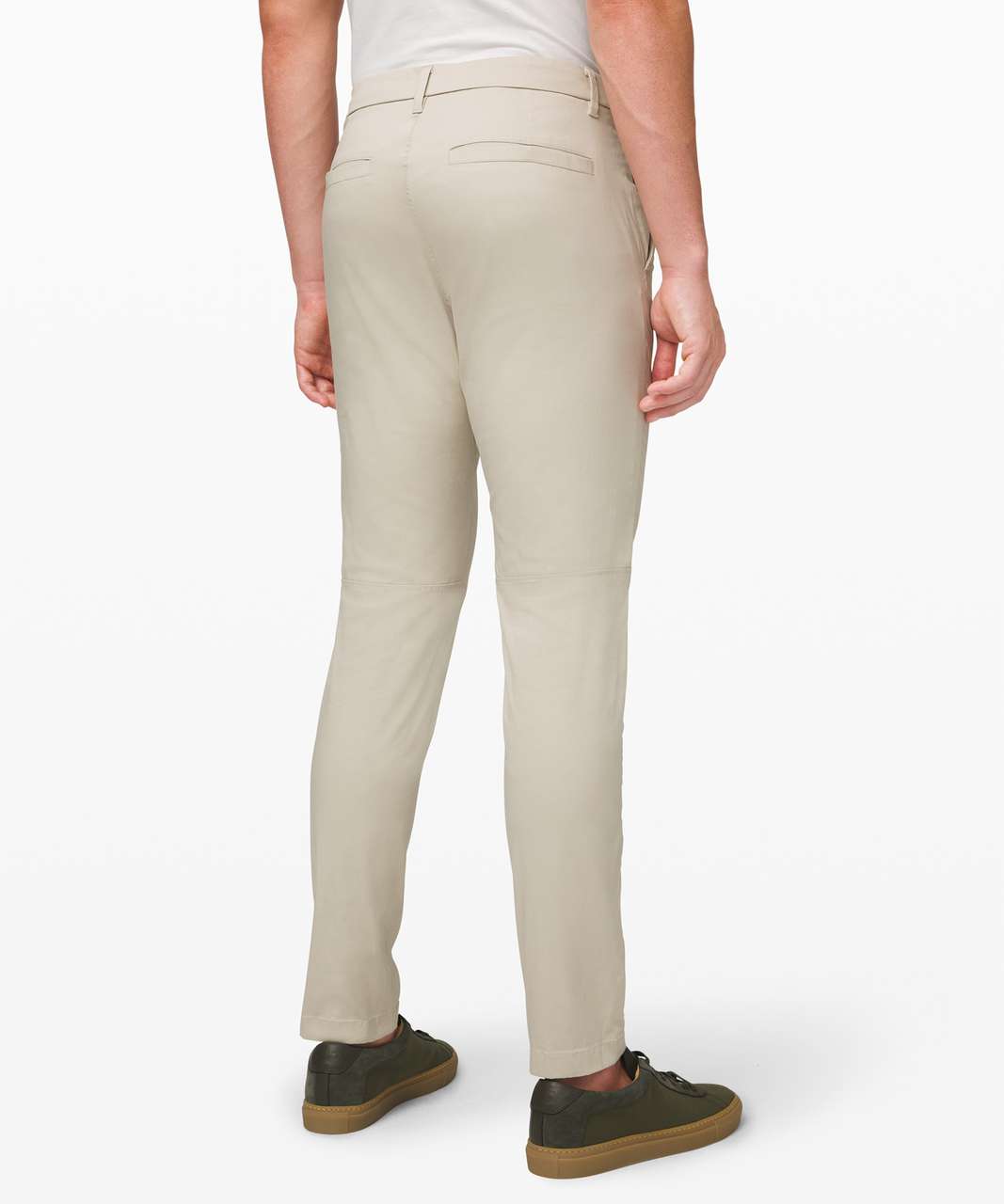 Lululemon Commission Pant Slim *Swift Cotton 34" - Birch Beige