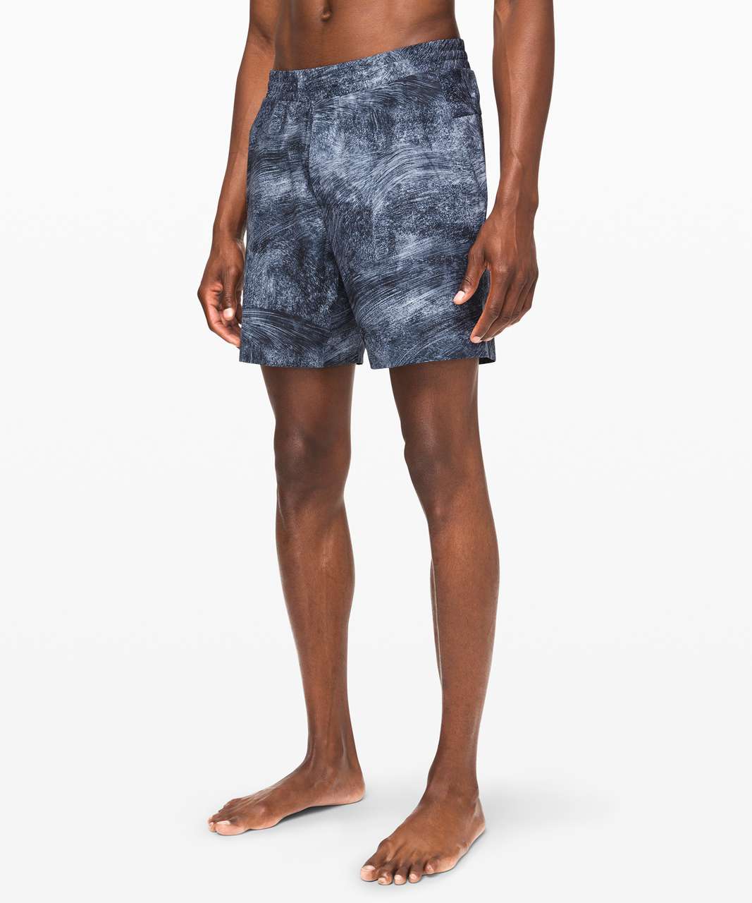 Lululemon Channel Cross Swim Short *7" - Fjord Tempest Blue Multi