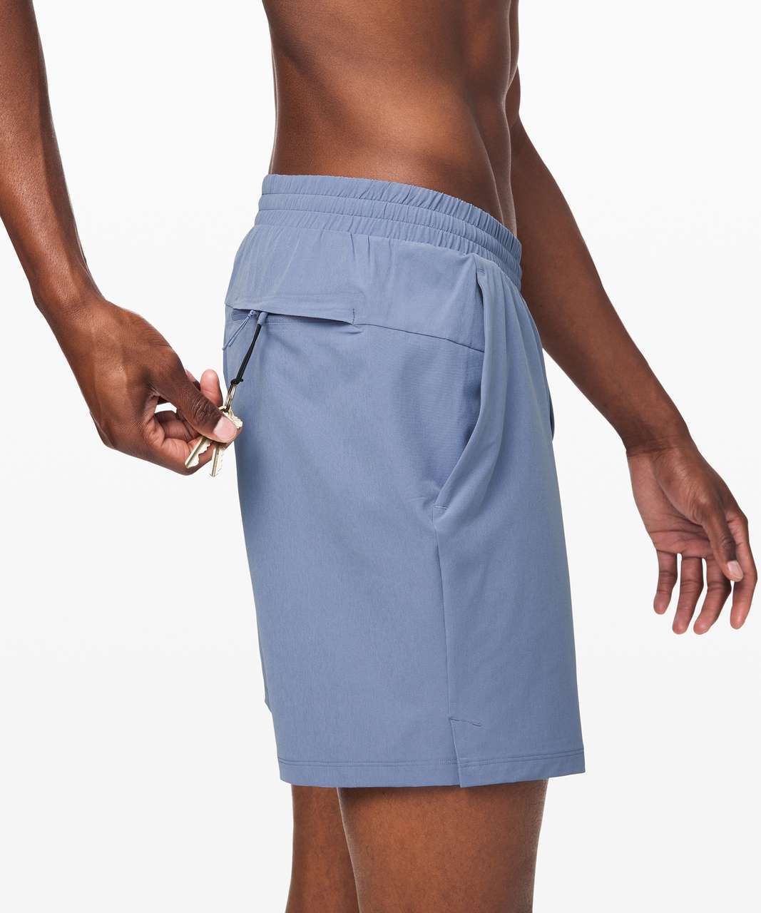 Lululemon Men's Swim Trunks 7 - Blue - Size S