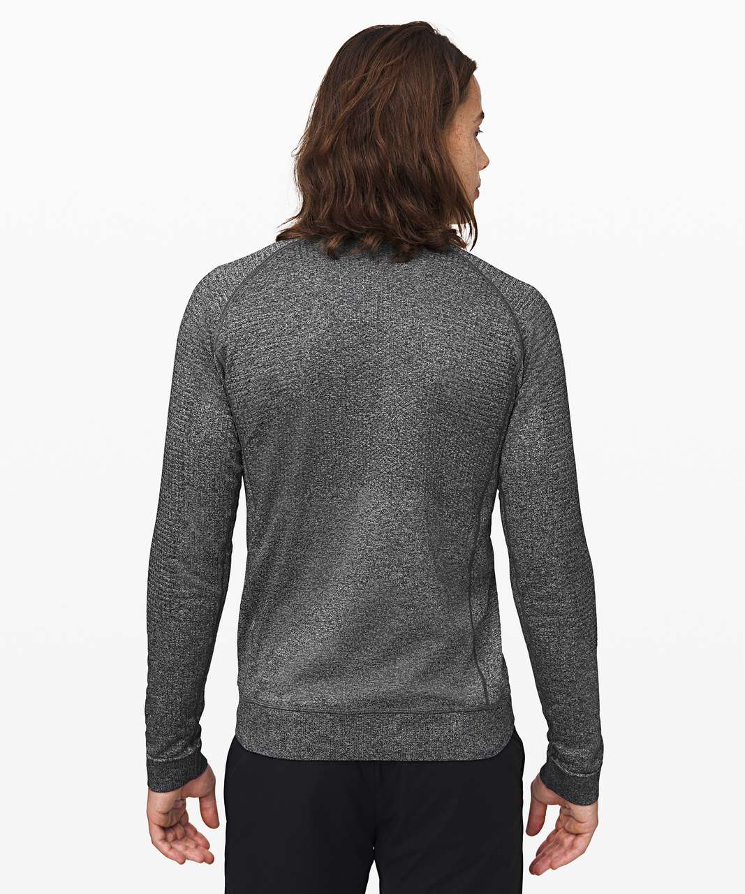 Lululemon Engineered Warmth Long Sleeve - Black / White