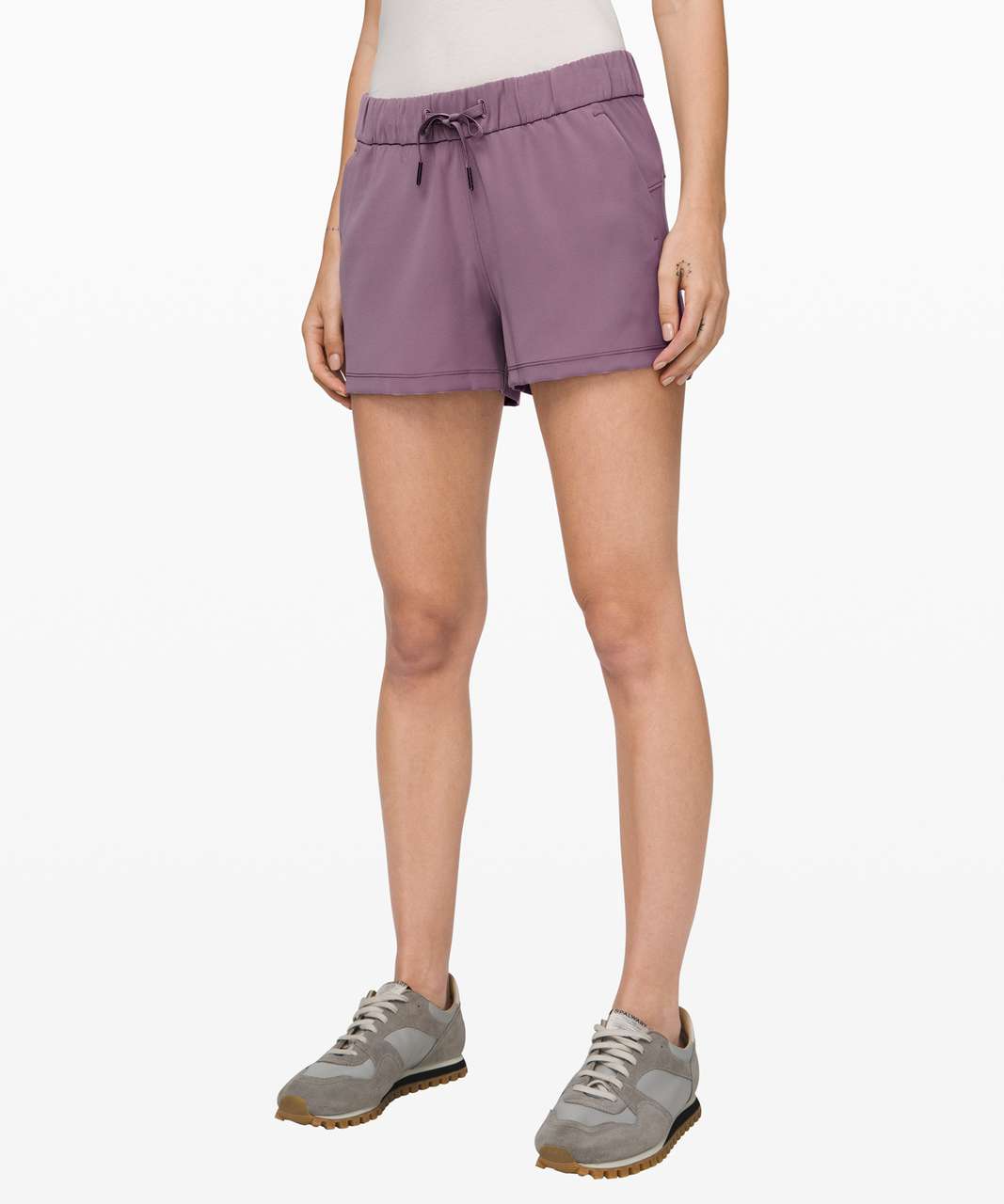 Lululemon On the Fly Short *Woven *2.5" - Frosted Mulberry