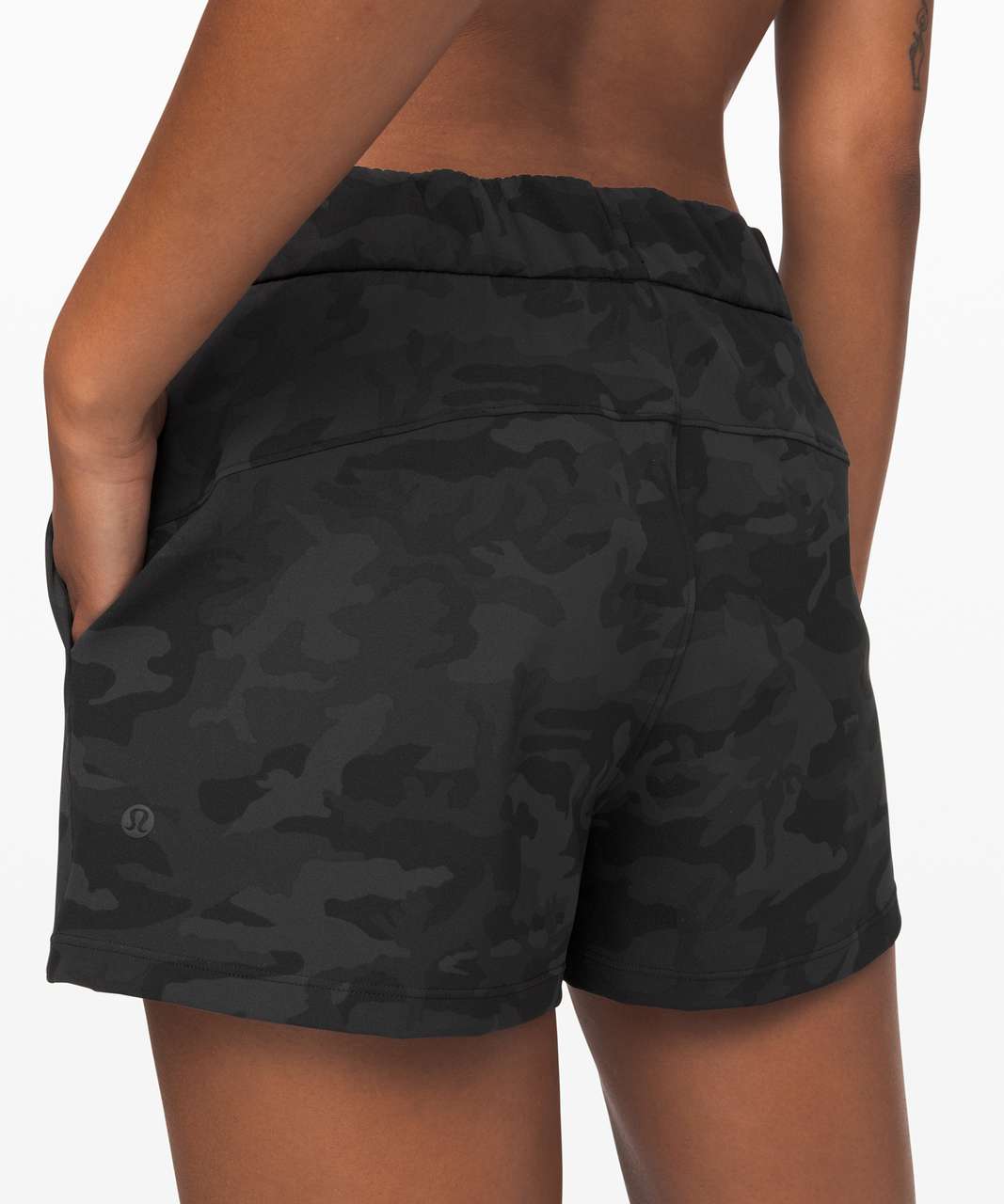 Lululemon On the Fly Short *2.5" - Incognito Camo Multi Grey