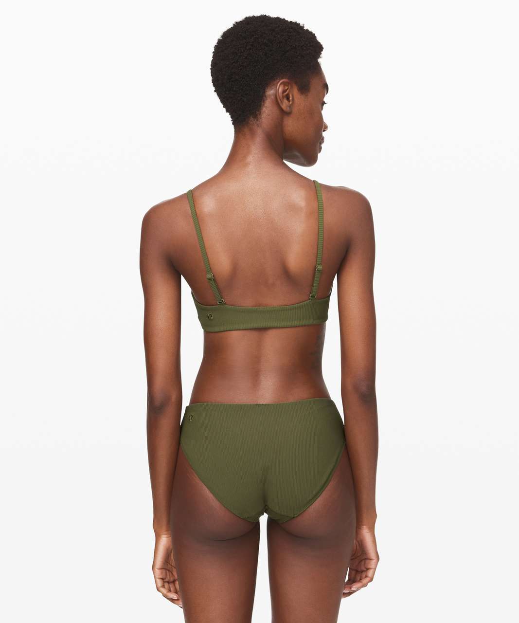 Lululemon Beach Boss Bikini Top - Landscape Green