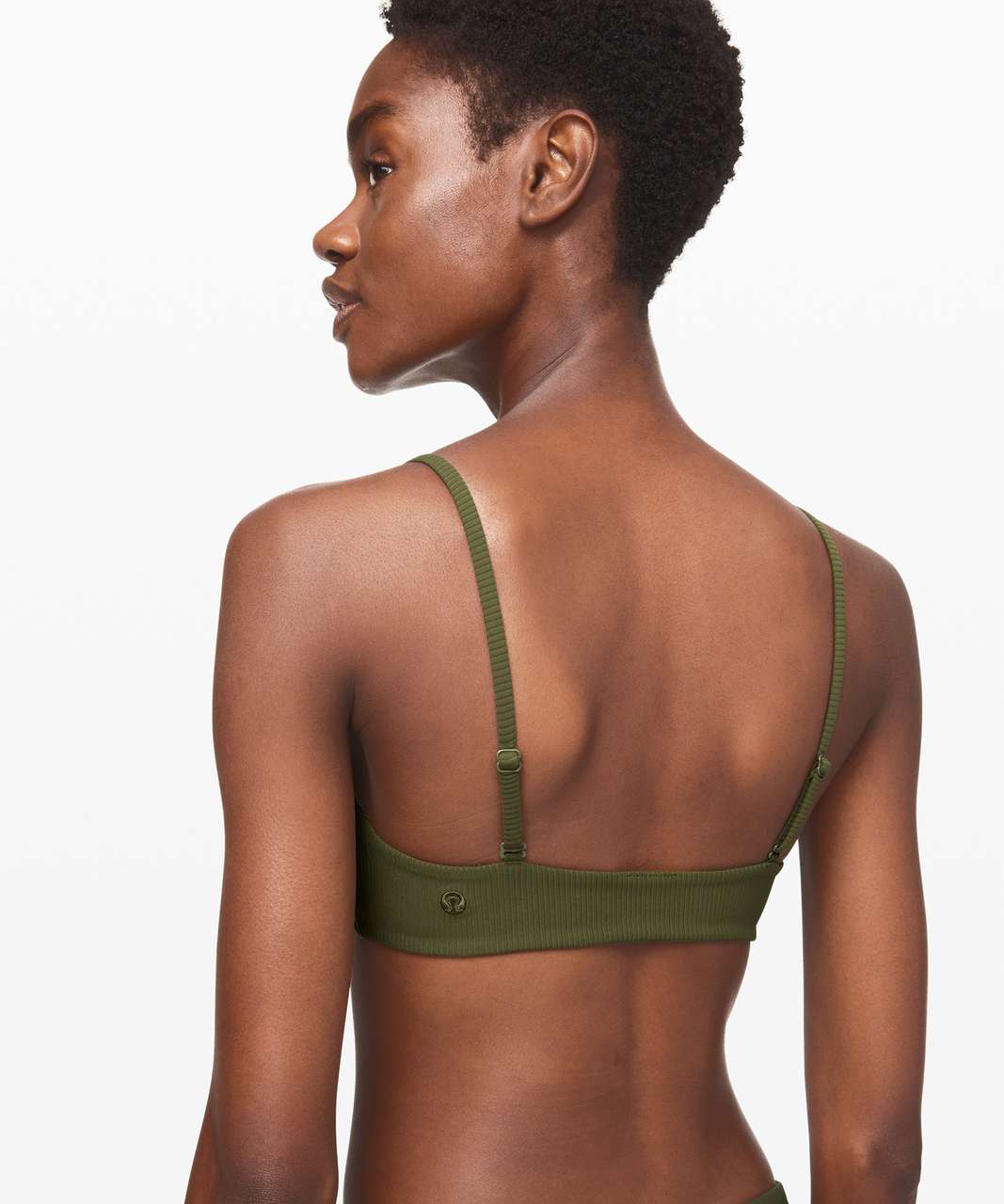 Lululemon Beach Boss Bikini Top - Landscape Green