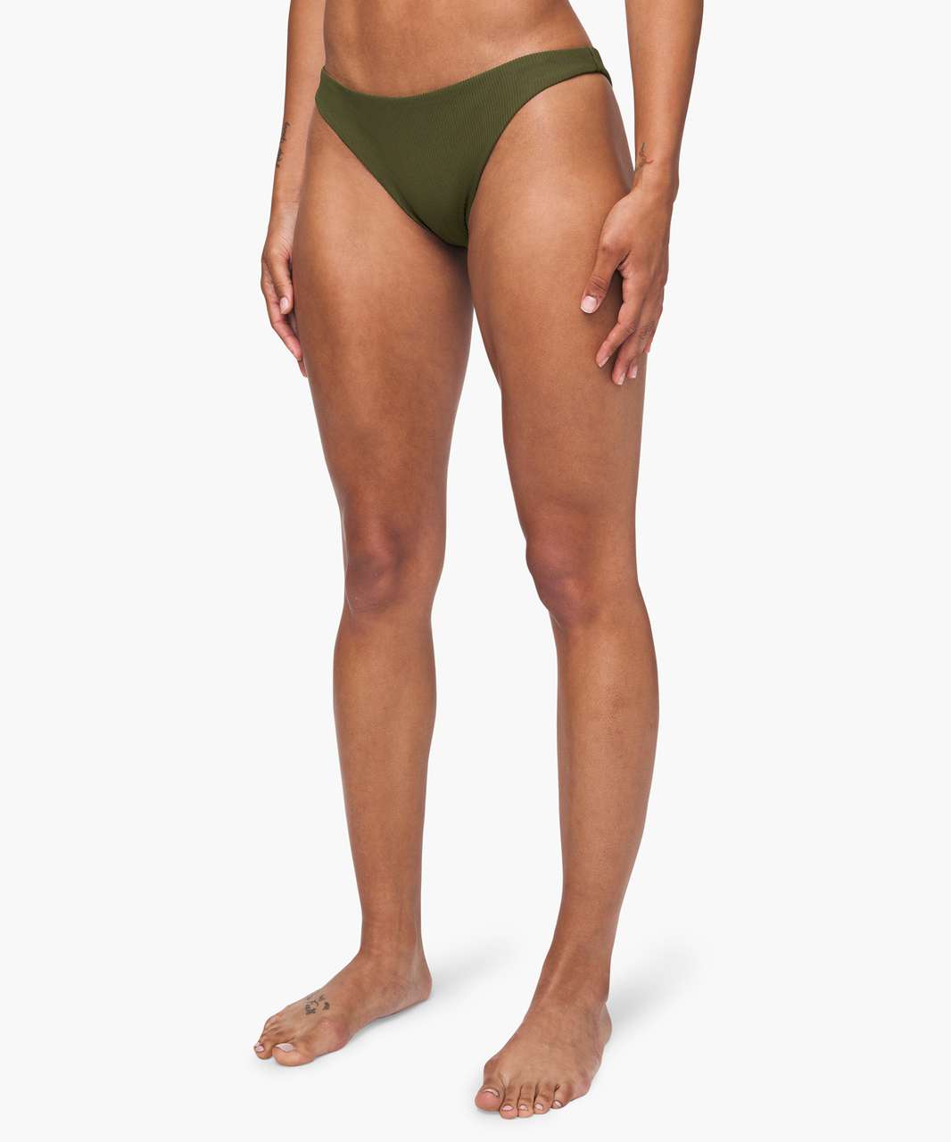 Lululemon Beach Boss Low Rise Skimpy Bottom - Landscape Green