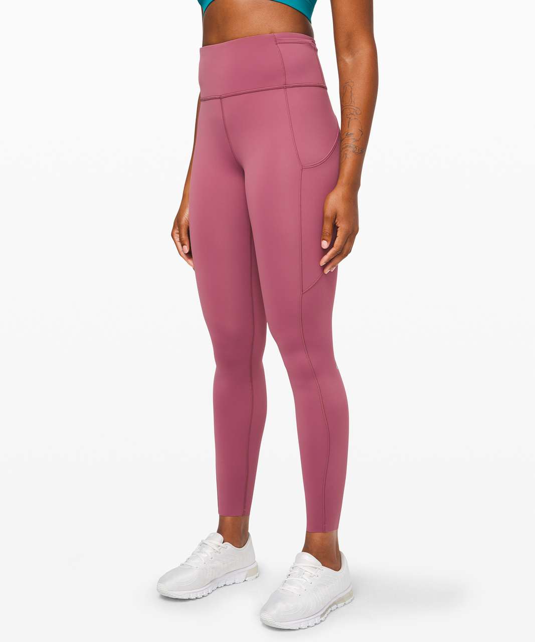 Lululemon Fast and Free Tight 28" *Non-Reflective - Plumful