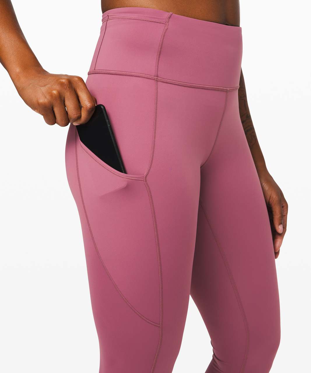 Lululemon Fast and Free Tight 28" *Non-Reflective - Plumful