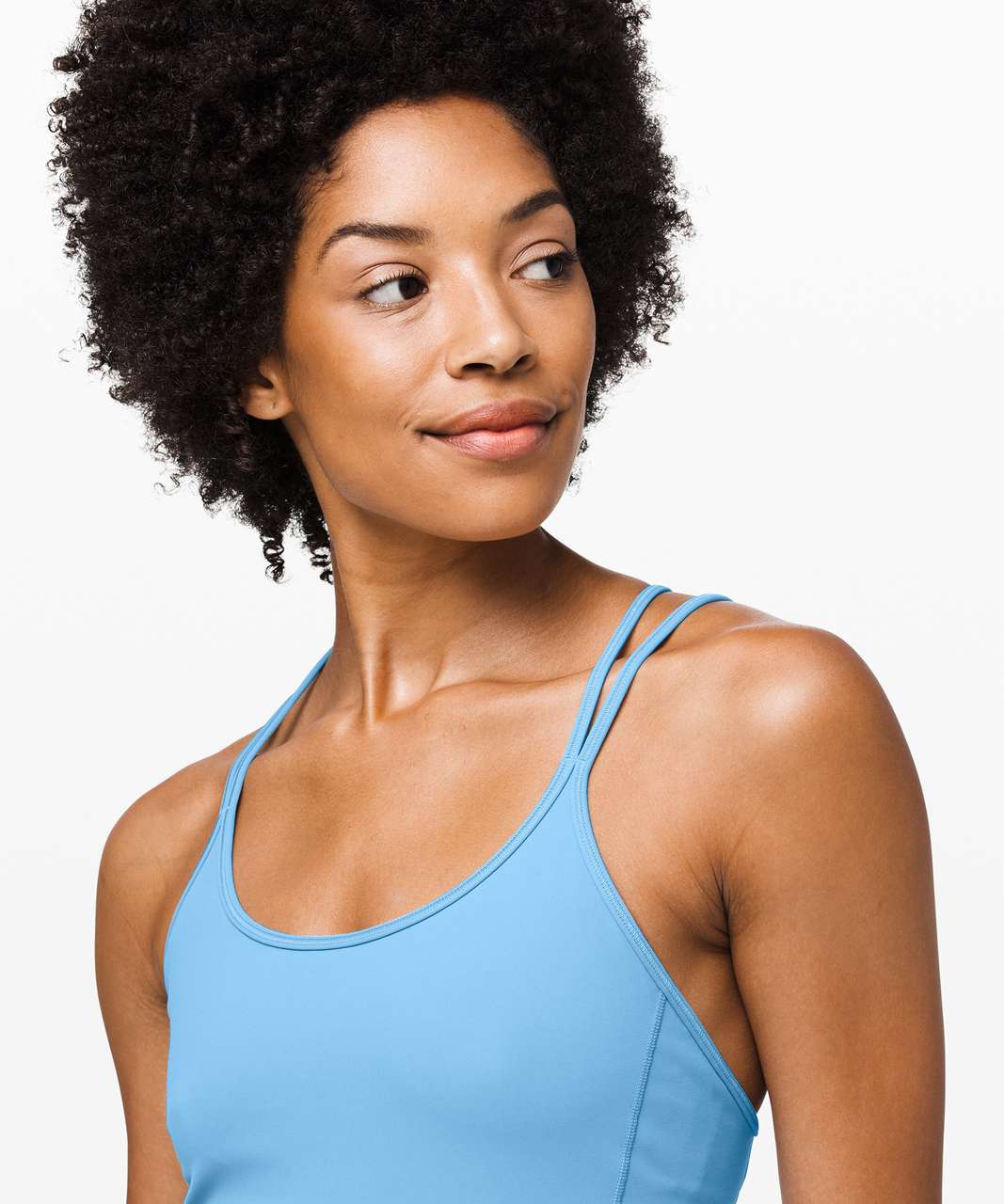 Lululemon Free To Be Tank *Everlux - Aqua Smoke