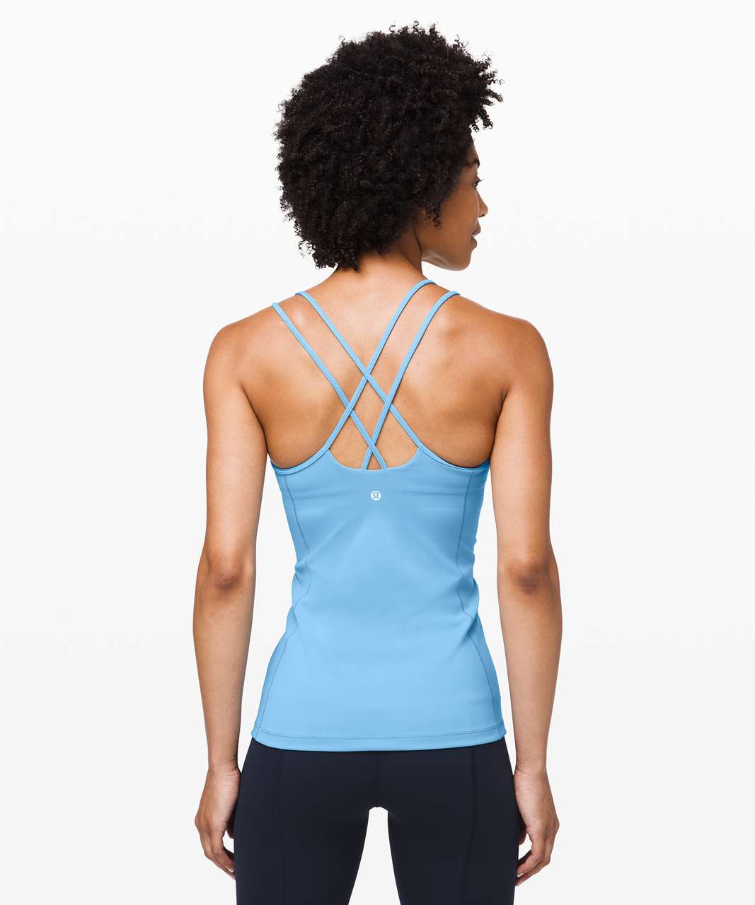 Lululemon Free To Be Tank *Everlux - Aqua Smoke