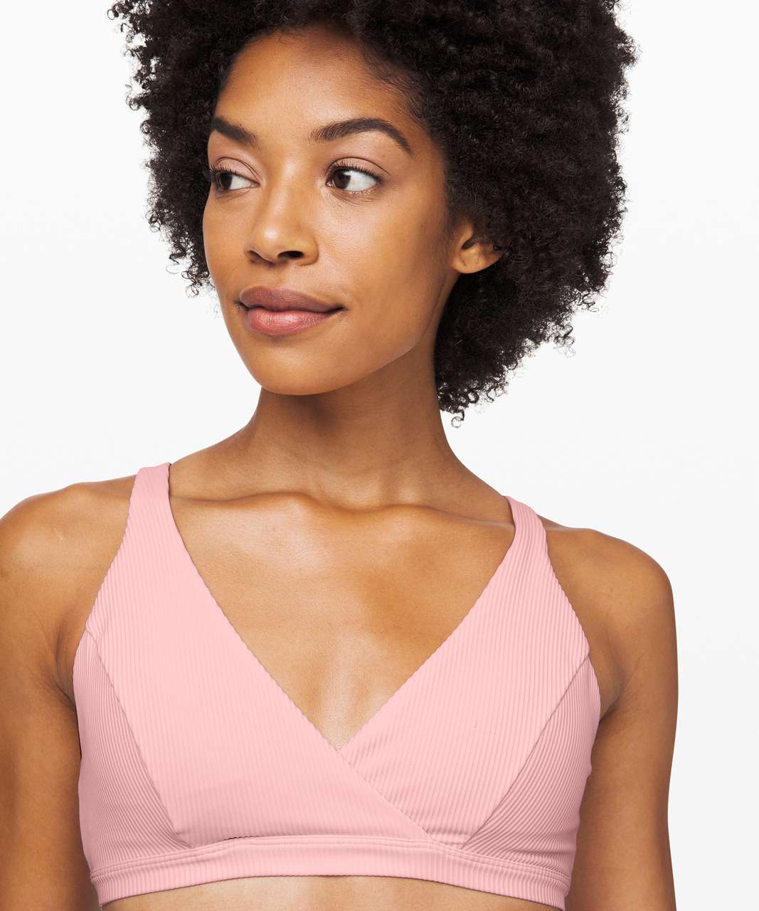 Lululemon Clear Waters Bikini Top - Powdered Rose