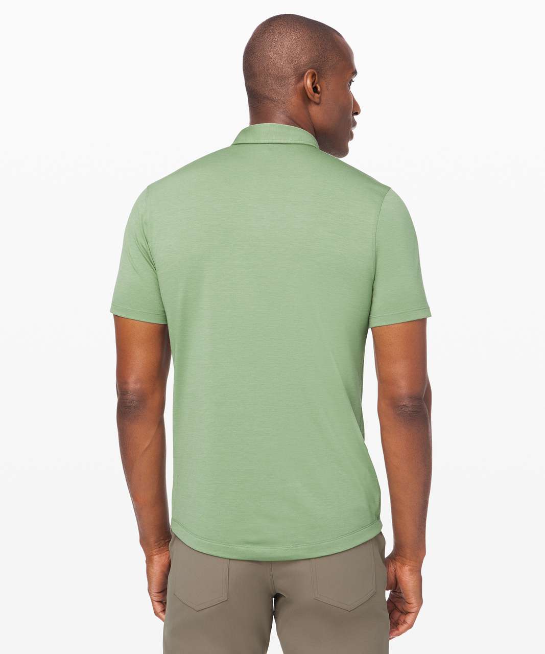 Lululemon Evolution Polo - Willow Green