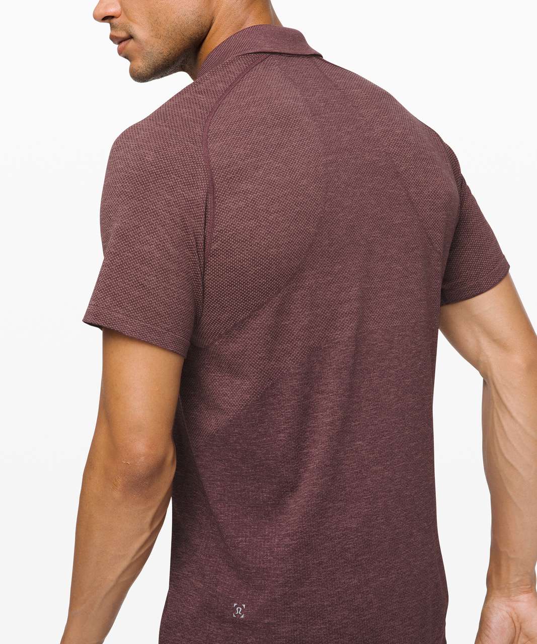 Lululemon Metal Vent Tech Polo 2.0 - Red Dust / Arctic Plum