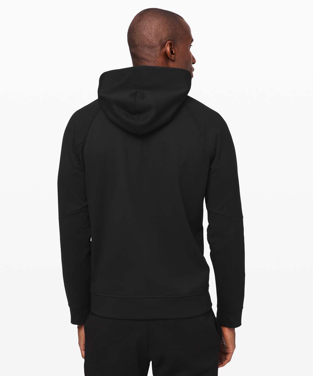 Lululemon Textured Double-Knit At Ease Hoodie Black HBLK/BLK Men's Size  XS-XXL