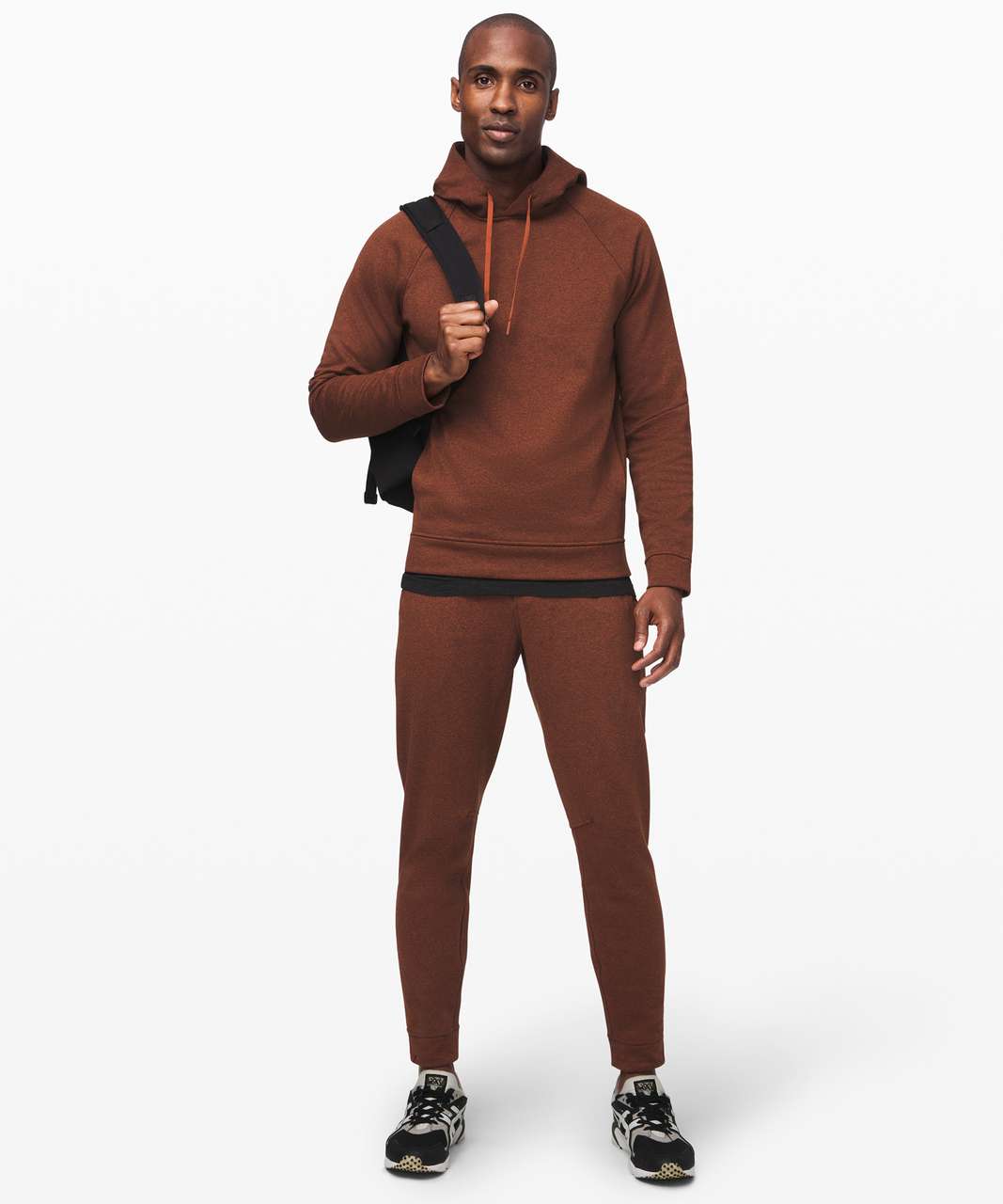 Lululemon City Sweat Pullover Hoodie *Thermo - Heathered Dark Terracotta