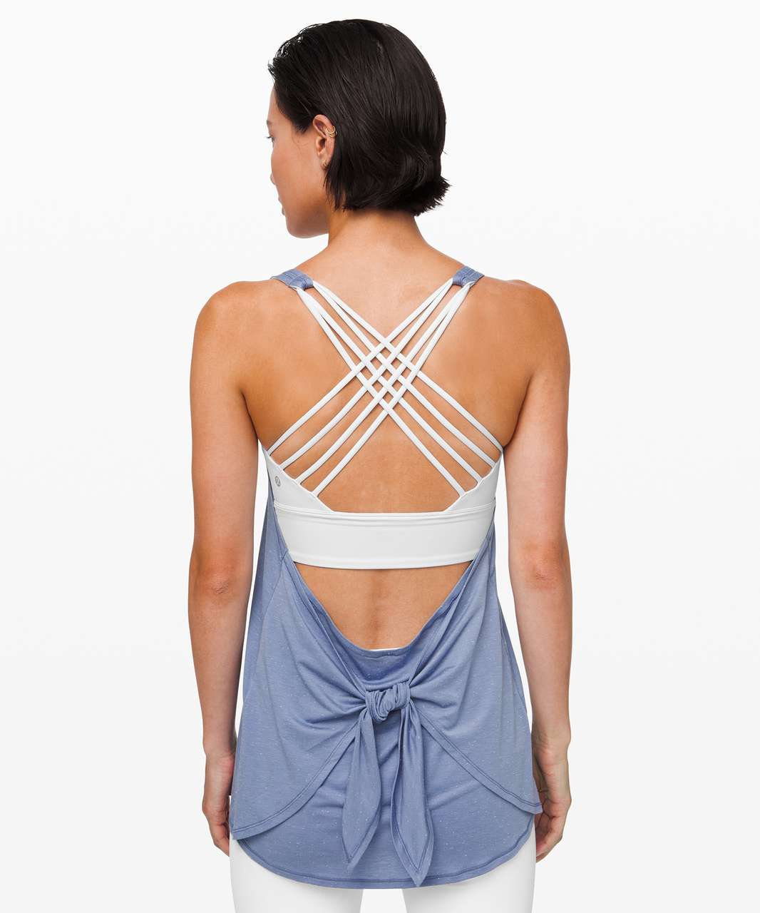 Lululemon Tied in Energy 2-in-1 Tank - Tempest Blue / Almost Blue