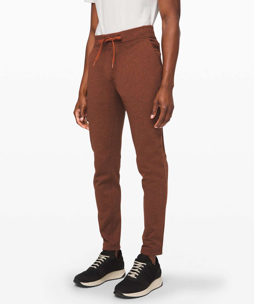 Lululemon City Sweat Pant Classic *Thermo - Heathered Dark Terracotta