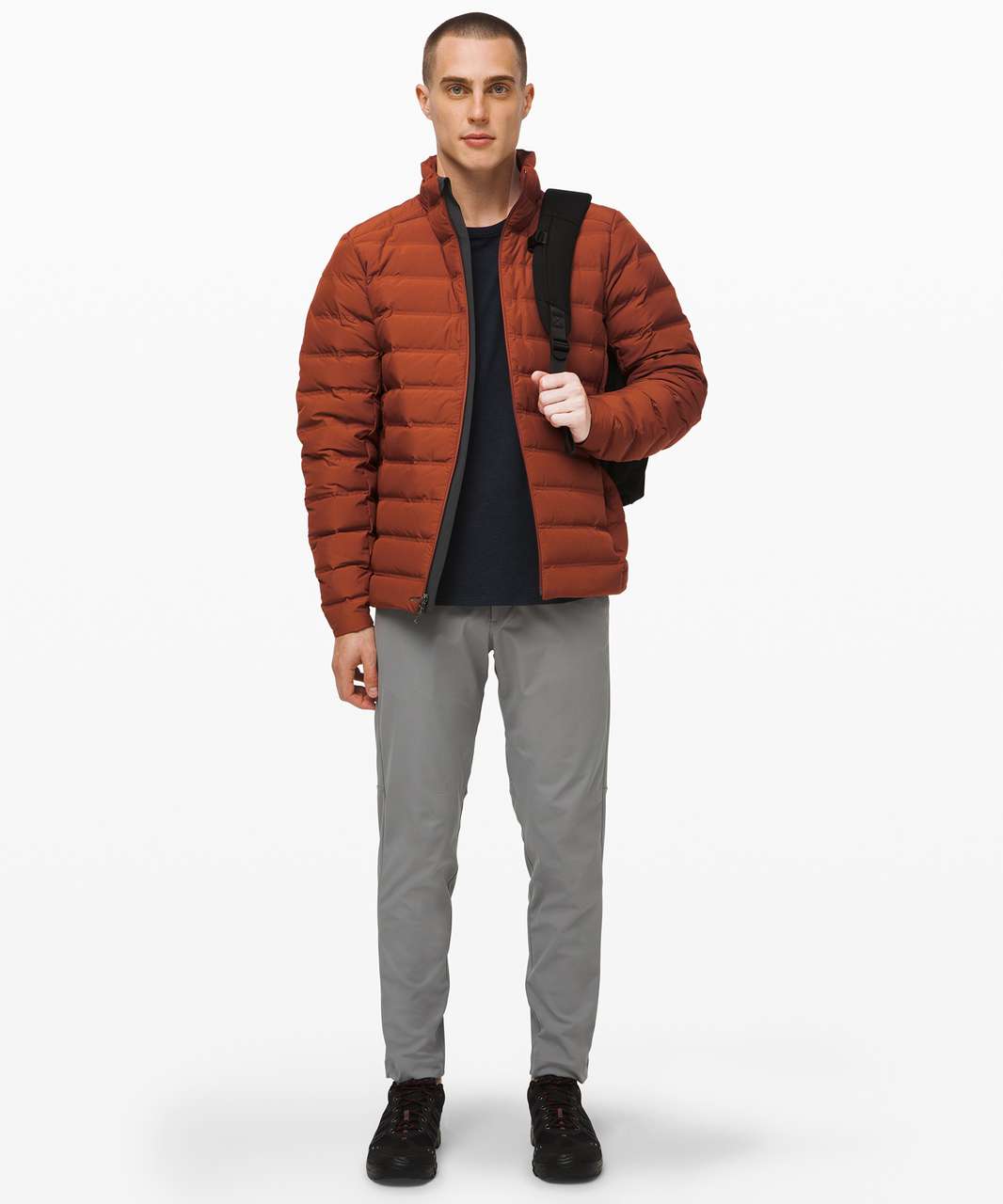 Lululemon Navigation Down Jacket - Dark Terracotta