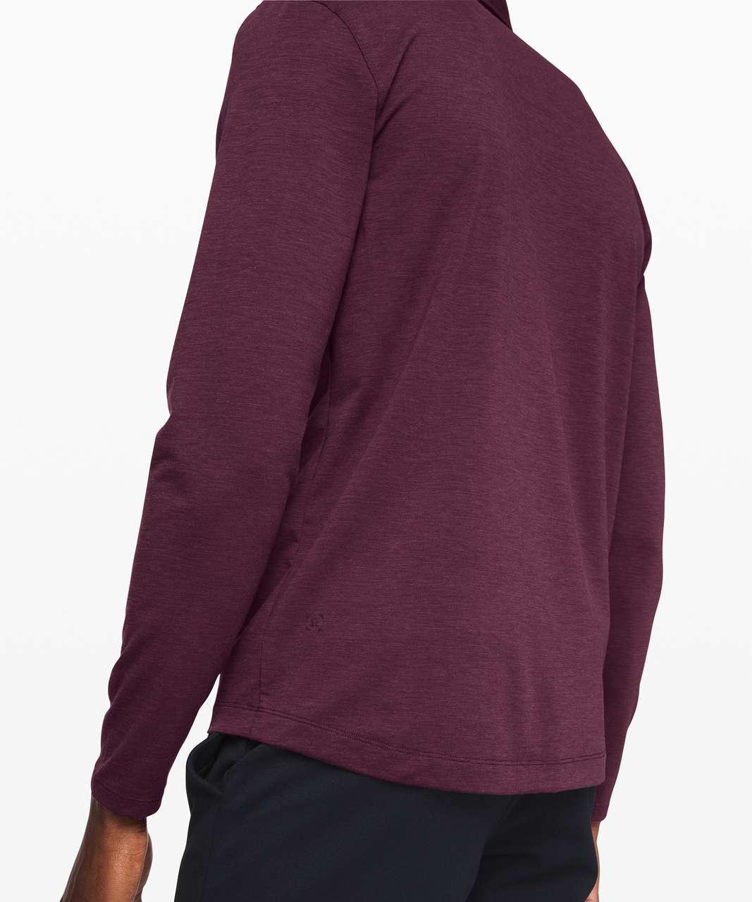 Lululemon Evolution Long Sleeve Polo - Arctic Plum