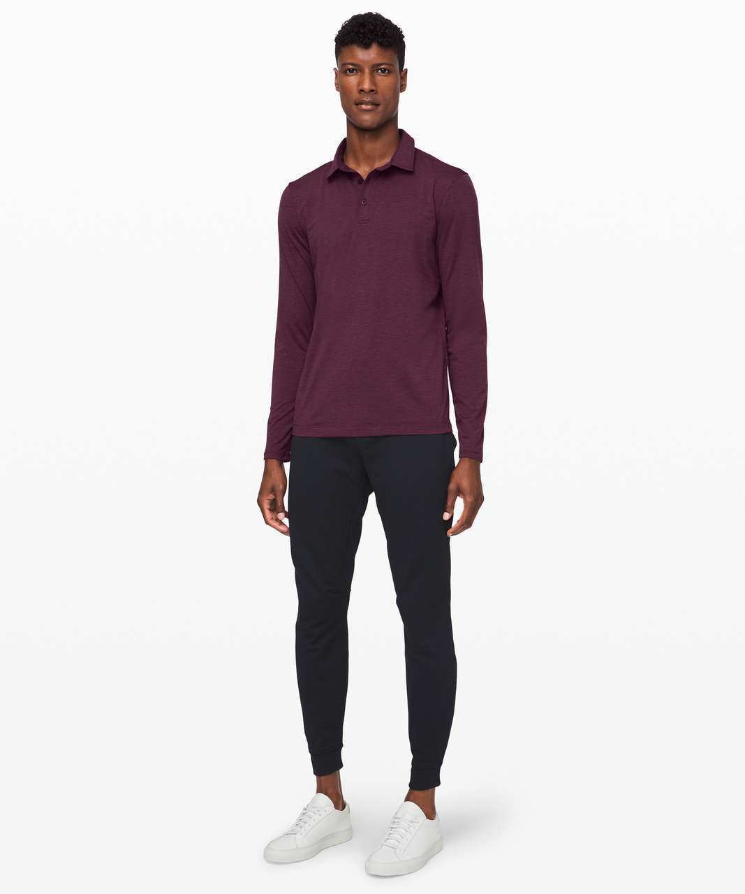 Lululemon Evolution Long Sleeve Polo - Arctic Plum