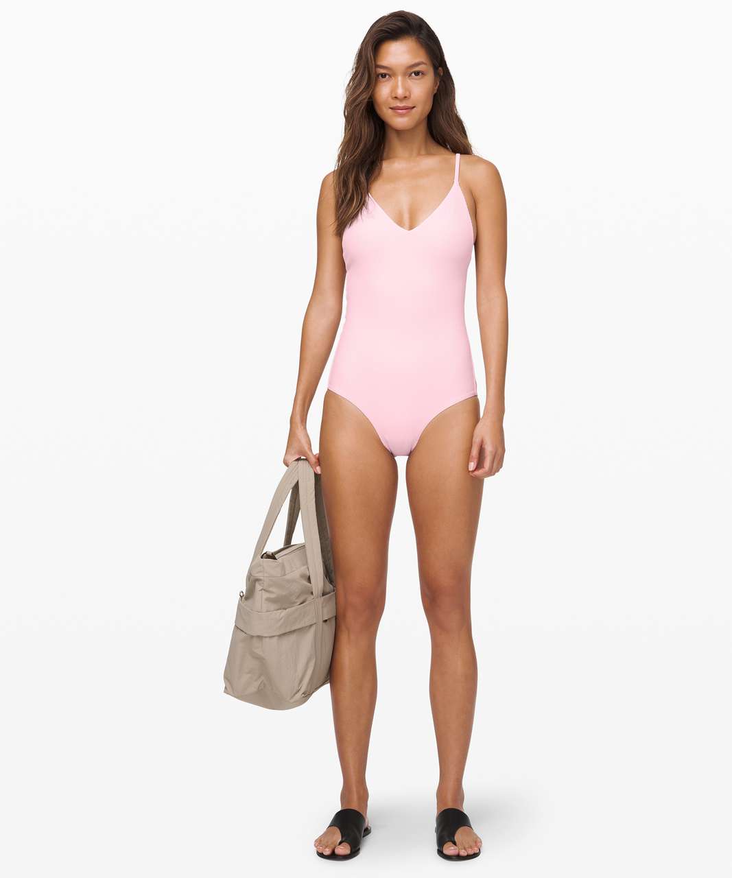 Lululemon Poolside Pause One-Piece - Powdered Rose