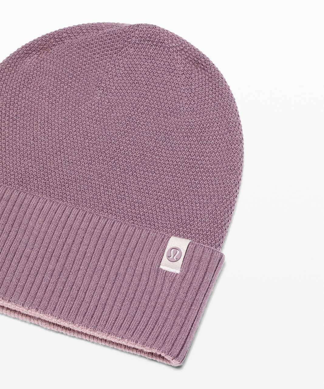 Lululemon Knit Me Up Beanie *Reversible - Frosted Mulberry / Smoky Blush