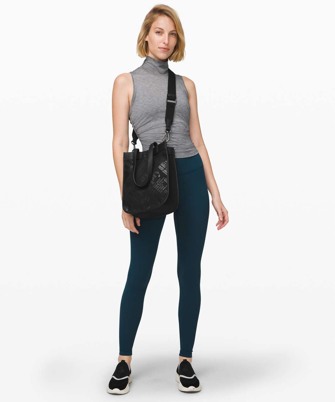 Lululemon Now And Always Tote *Mini 8L - Black / TRANSPARENT