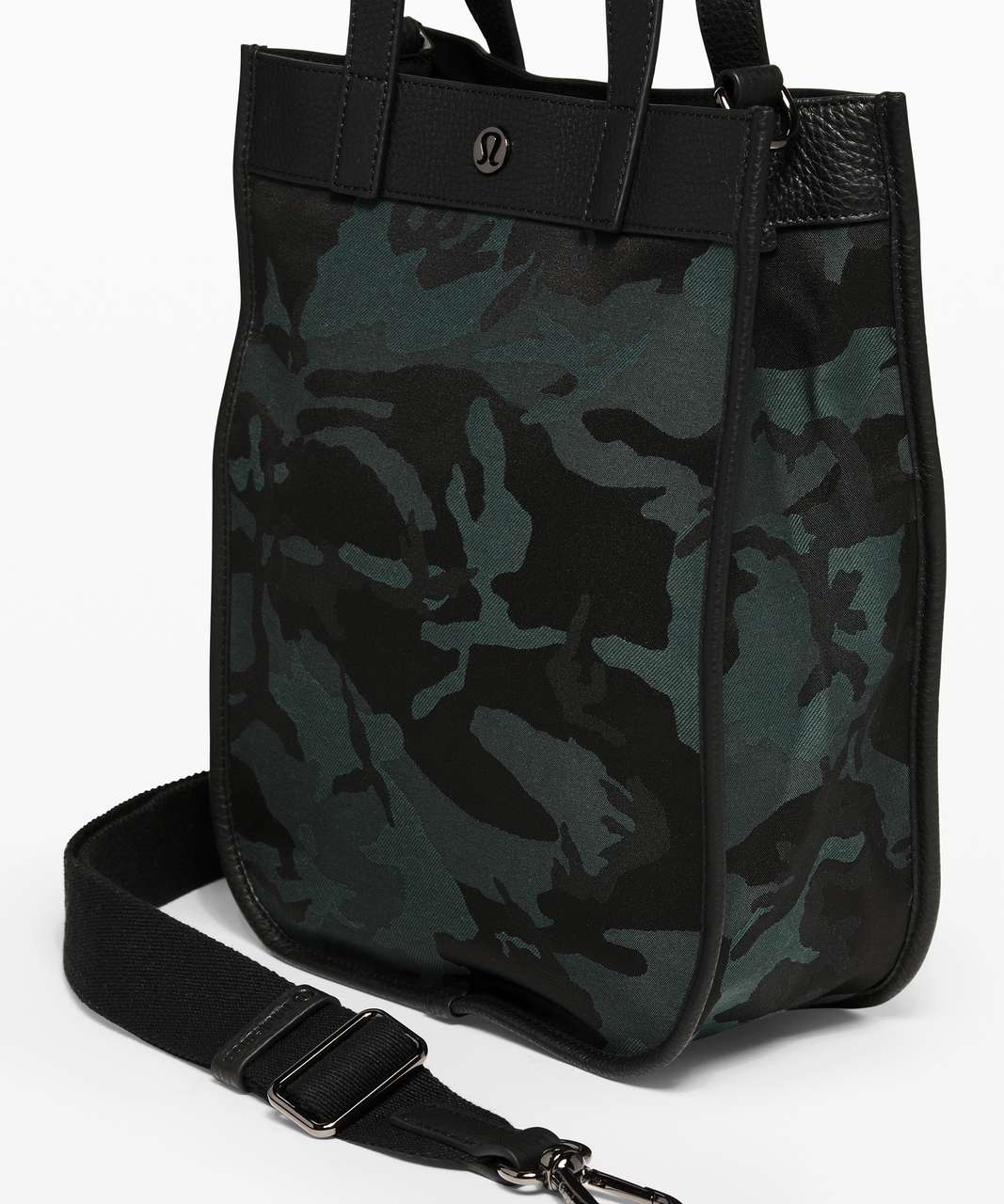 Lululemon Now And Always Tote *Mini 8L - Jacquard Camo Cotton Obsidian / Black