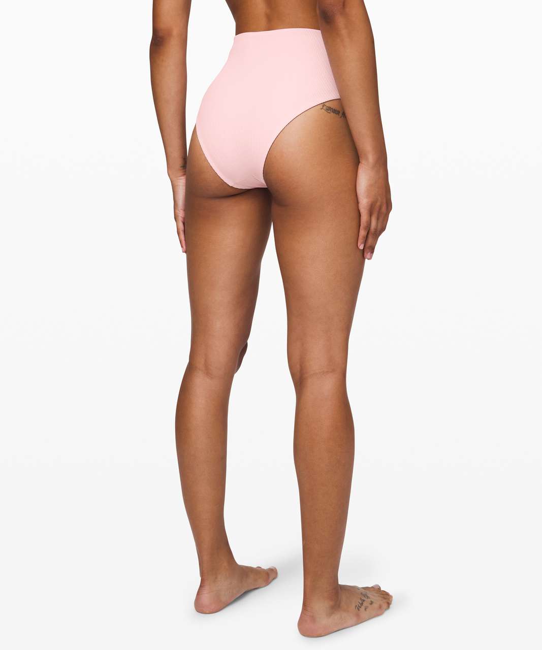 Lululemon Clear Waters High-Waist Skimpy Bottom - Powdered Rose