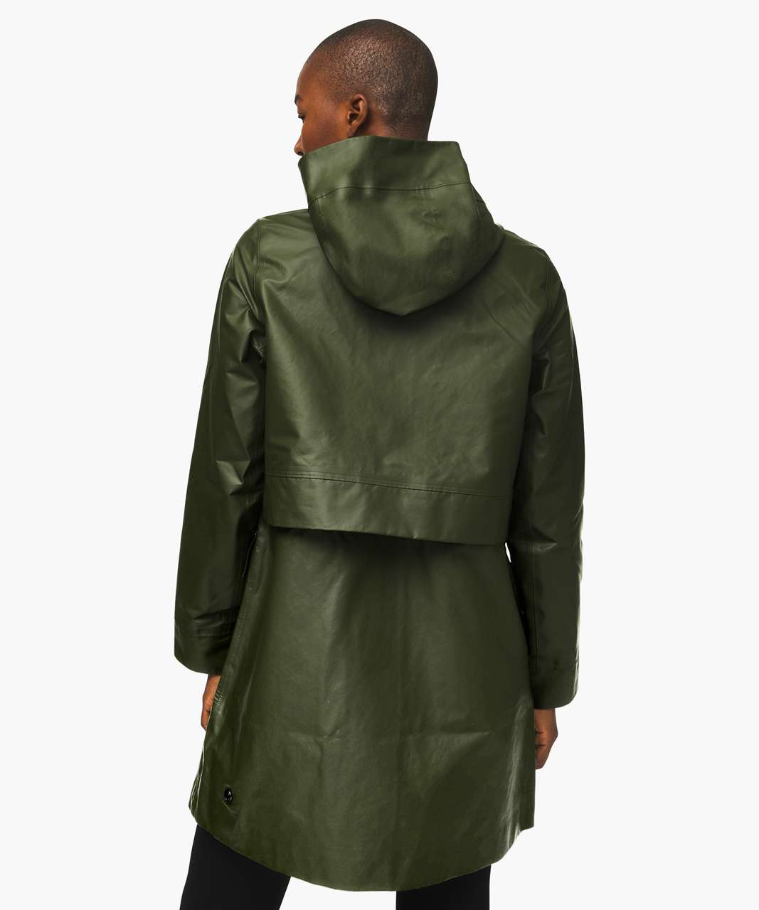 Lululemon Into the Drizzle Jacket - Landscape Green / Willow Green