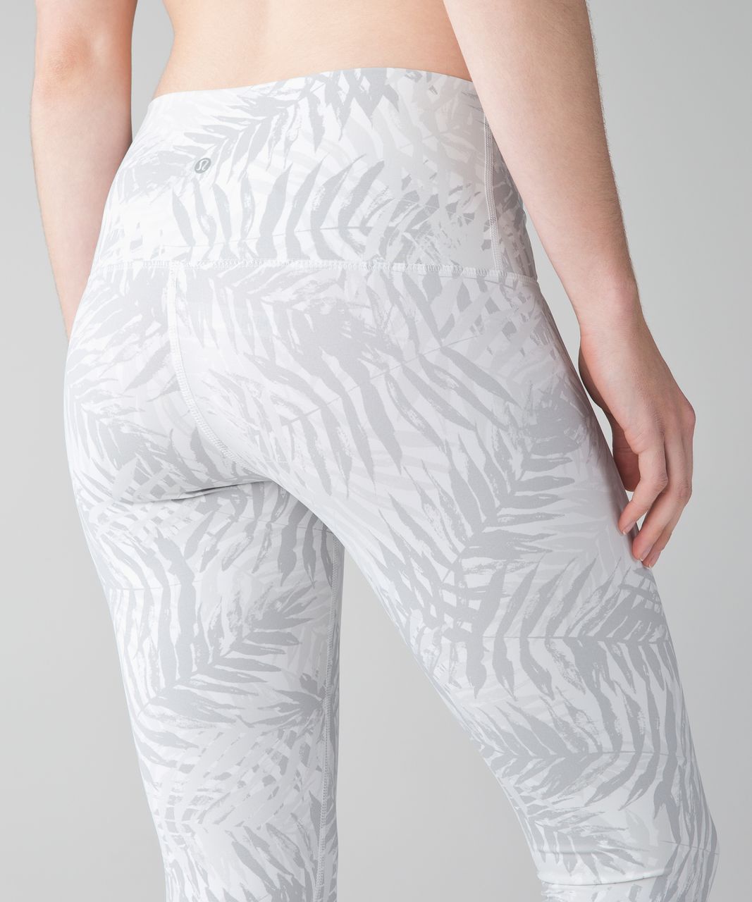 Lululemon Wunder Under Pant (Hi-Rise) (Full-On Luxtreme) - Palm Camo White Nimbus