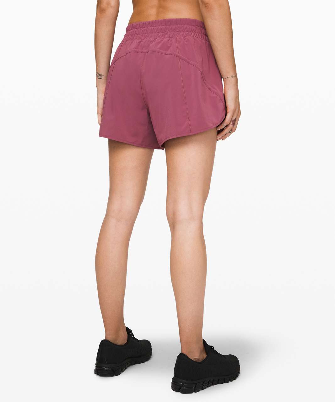 NEW LULULEMON Track That HR 3 Short 4 8 Pale Raspberry