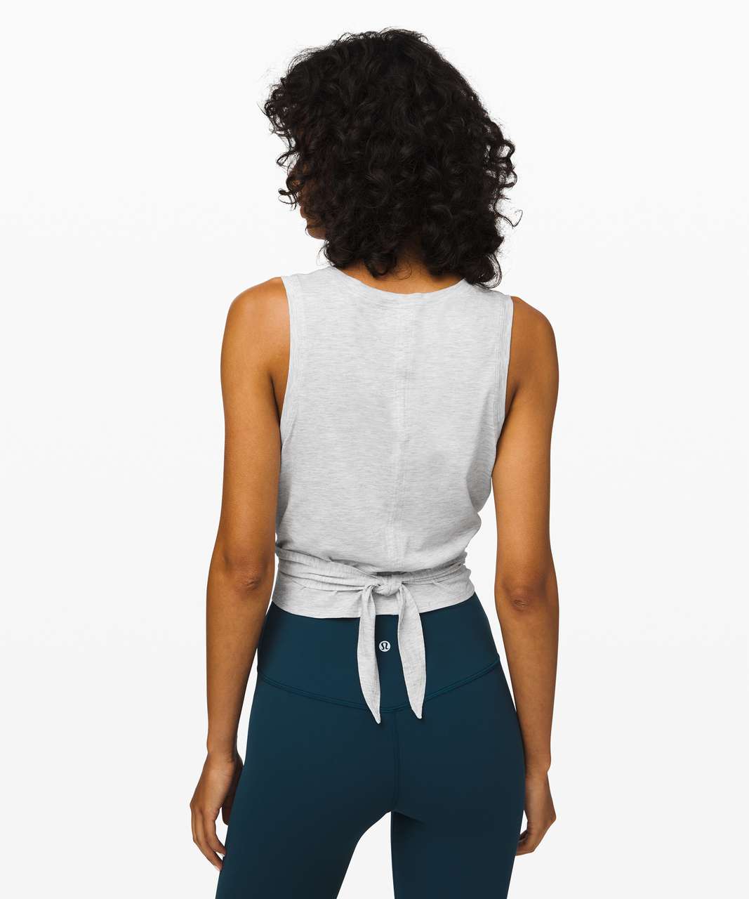 Lululemon Time to Restore Tank - Heathered Core Ultra Light Grey