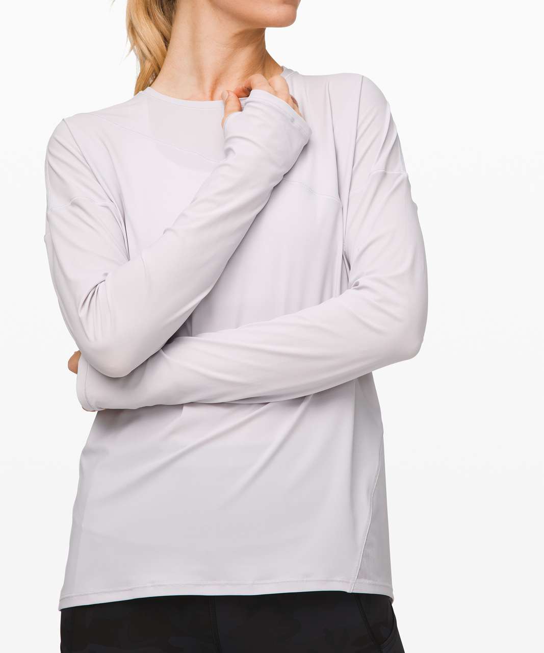 Lululemon Cross the Day Long Sleeve - Starlight - lulu fanatics