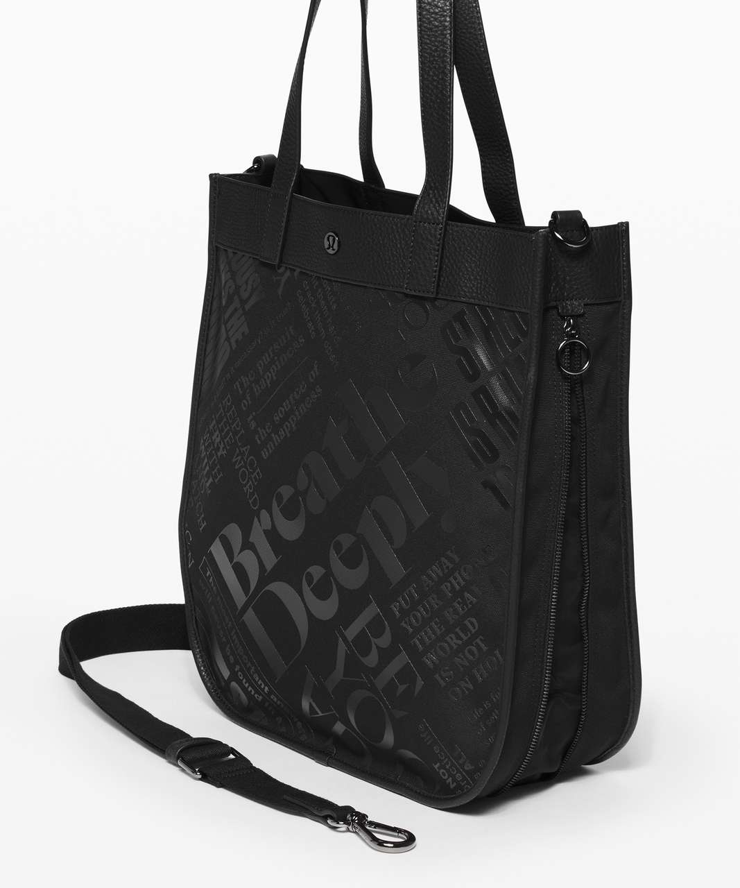 Lululemon Now and Always Tote *15L - Black / TRANSPARENT