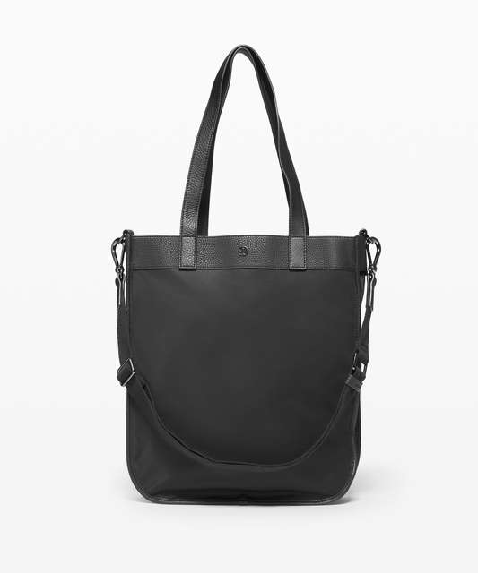 Lululemon Now and Always Tote *15L - Stacked Jacquard Black Midnight ...