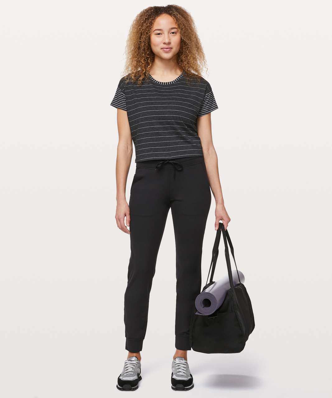 Lululemon Ready to Rulu Jogger 29 - Heathered Raceway Grey / Black - lulu  fanatics